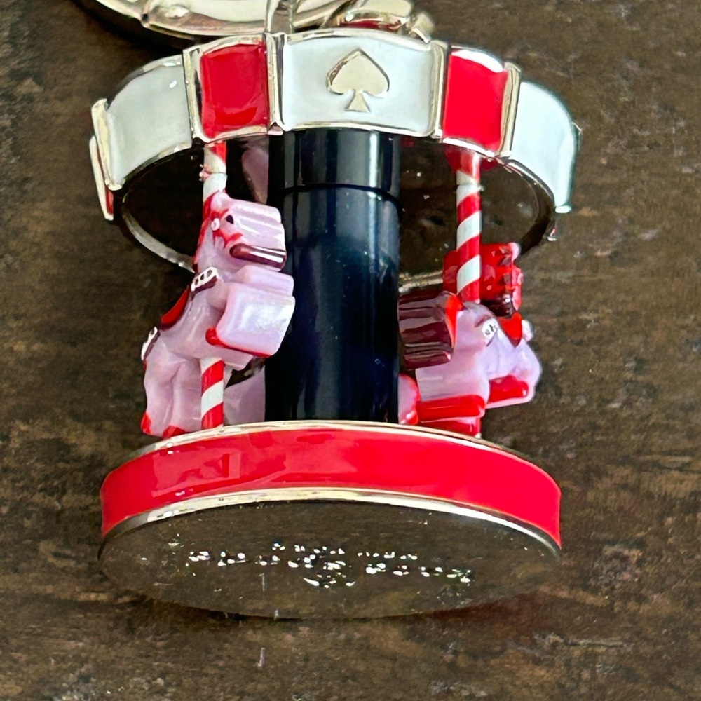 NWT - Kate Spade  Winter Wonders Metal Keychain - Picture 8 of 8